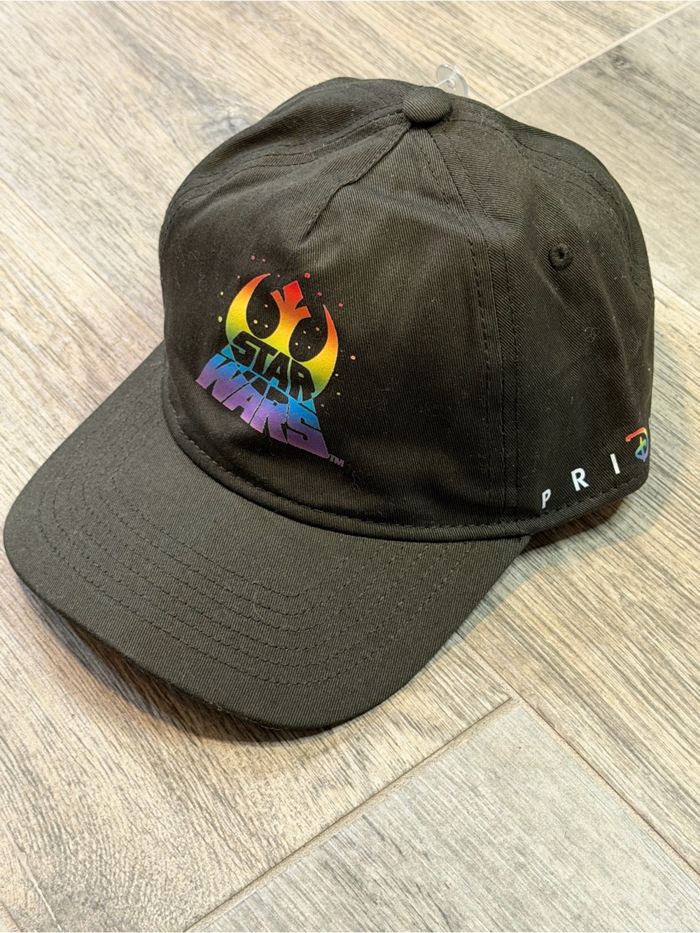 Disney Parks Pride Collection Star Wars Rainbow Rebel Adult Baseball Hat